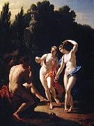 Pieter van der Werff Deux femmes dansant devant un berger jouant du pipeau, dit aussi Nymphes dansant USA oil painting artist